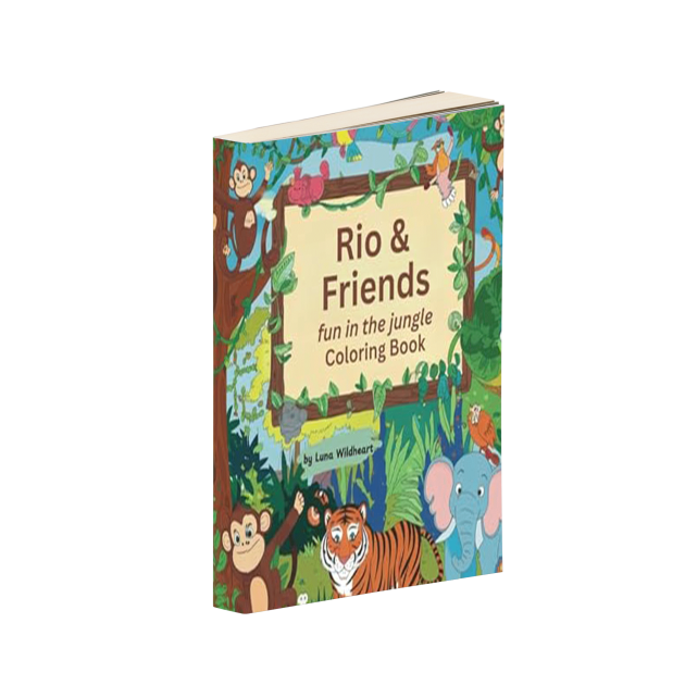 Rio & Friends: Fun in the Jungle Coloring Book